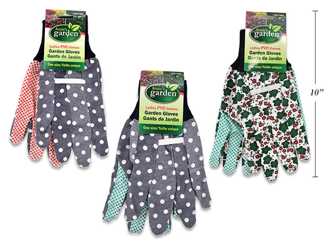 Gant de jardinage pour femme fleuri