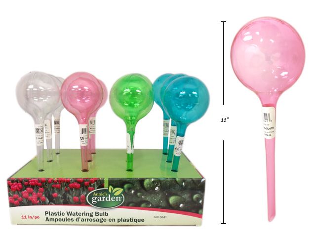 Ampoule d'arrosage en plastique 11 po