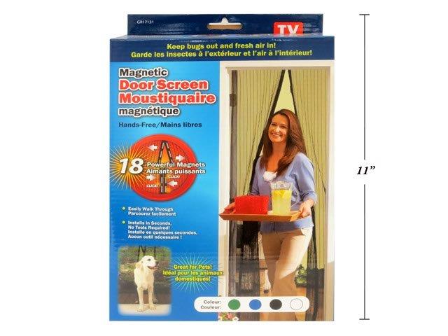 Porte moustiquaire magnétique 83 po x 39 po