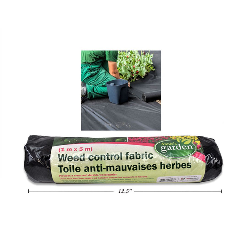 Toile anti-mauvaises herbes 1 m x 5 m