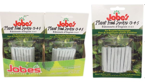 Bâtonnet d'engrais 13-4-5 pour plante d'intérieur