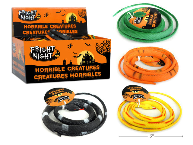 Serpent en caoutchouc 40 pouces