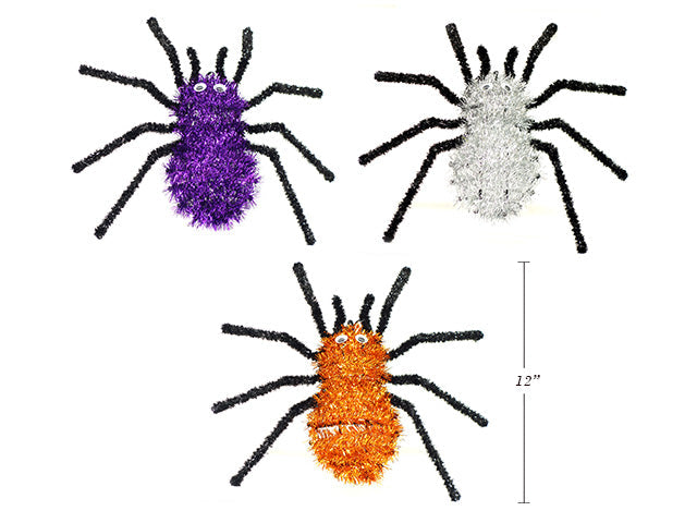 Araignée à suspendre en guirlande 12 po x 13 po