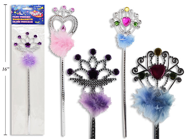 Baguette de princesse avec fourrure 12,5 pouces