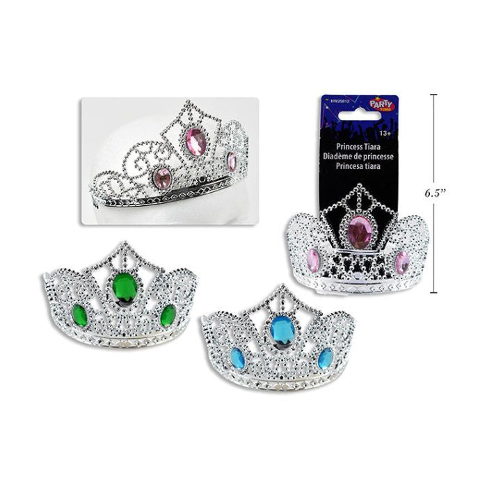 Diadàme de princesse argent 5,25 po pour enfant