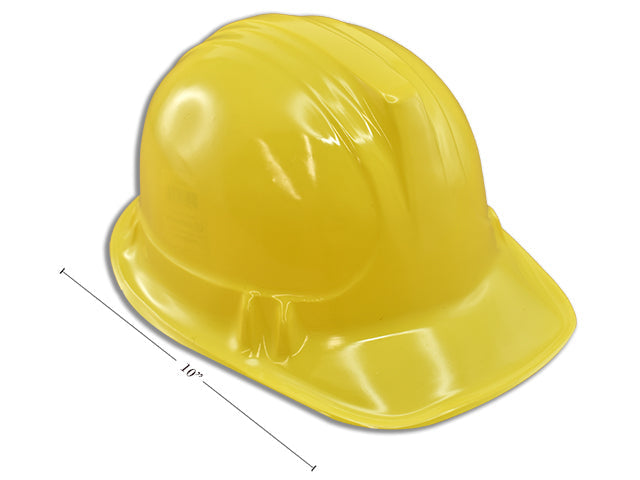 Casque de construction jaune pour enfant 7,75 po x 10 po