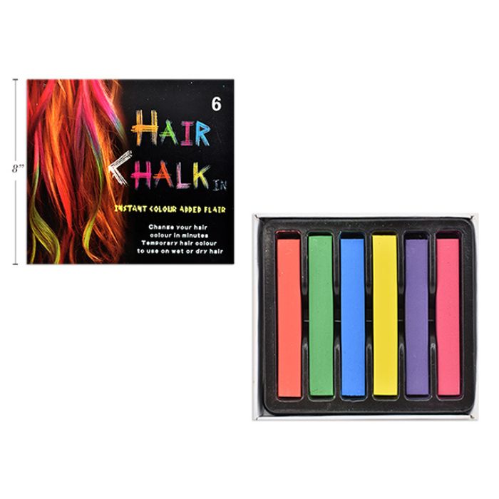 Craie pour cheveux (paquet de 6)