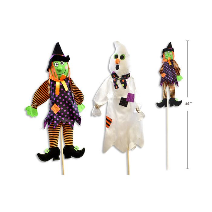 Personnage d'Halloween sur piquet 46 po