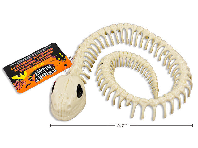 Serpent squelette 6,7 po 6,3 po