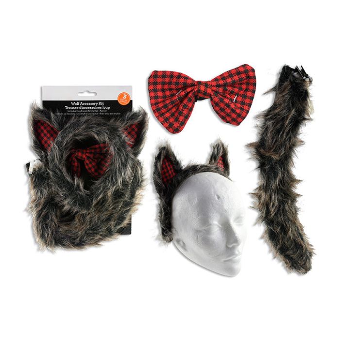 Ensemble d'accessoires de loup