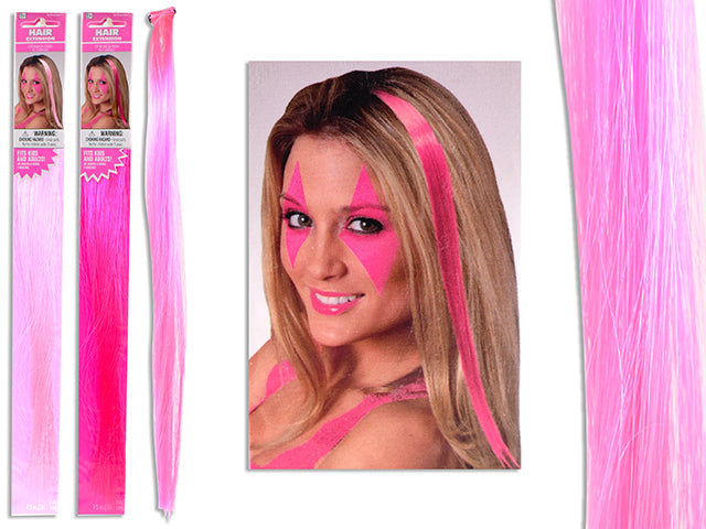 Extension de cheveux 15 po rose