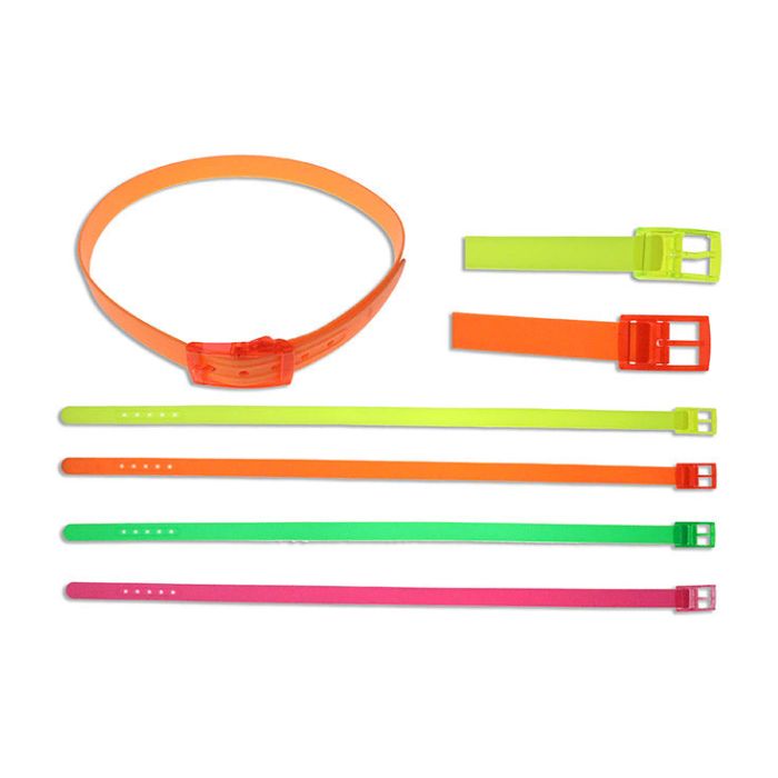 Ceinture néon pour adulte 45,8 po x 1,4 po