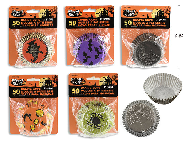 Moule à muffin 2 po Halloween (paquet de 50)