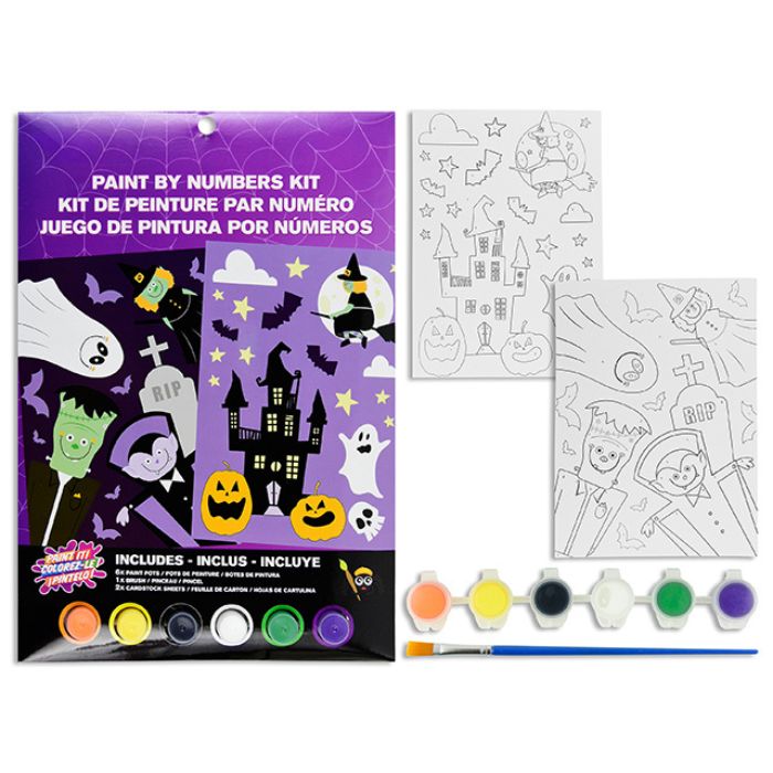 Peinture à numéro d'Halloween