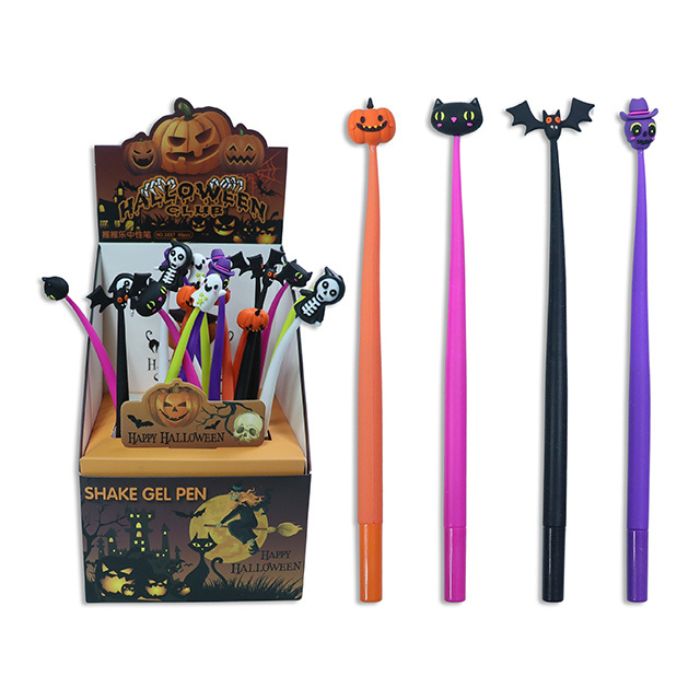 Stylo 8,7 po avec personnage d'Halloween