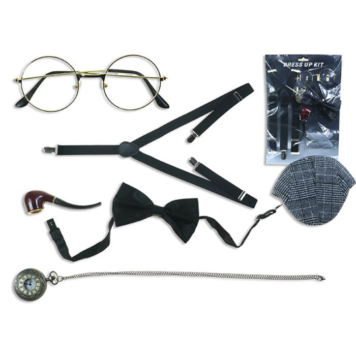 Ensemble d'accessoires de détective (8 morceaux)