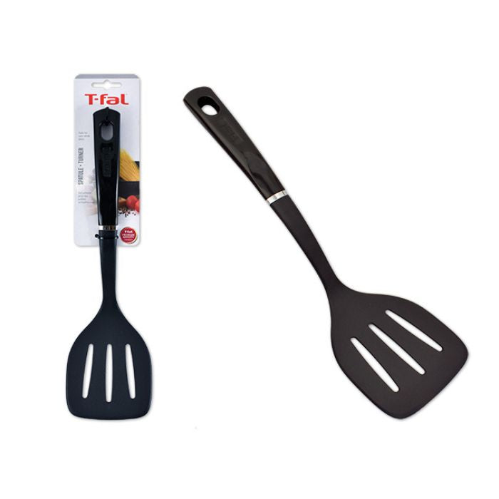 Spatule en nylon avec fentes noire T-Fal