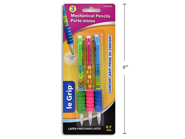 Porte-mines 0,7 mm Le Grip (paquet de 3)