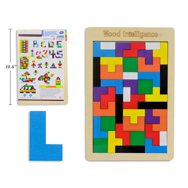 Jeu de bois Tetris