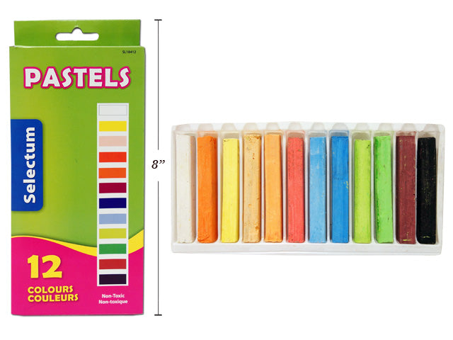 Pastel sèche (boîte de 12)