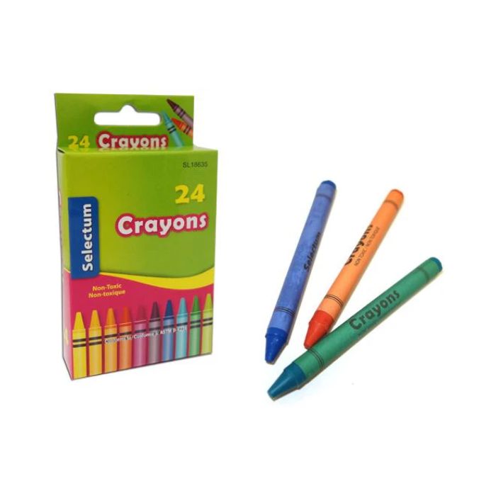Crayon de cire Selectum (boîte de 24)