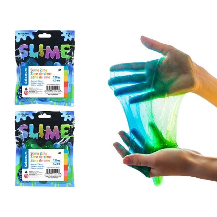 Slime dans un sac refermable 120 g