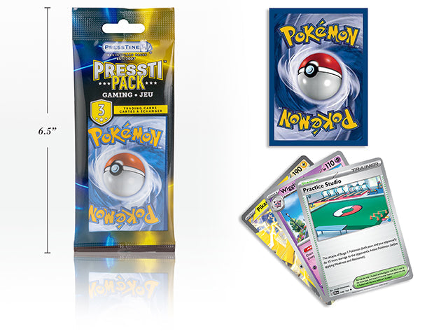 Carte à collectionner Pokémon (paquet de 3)