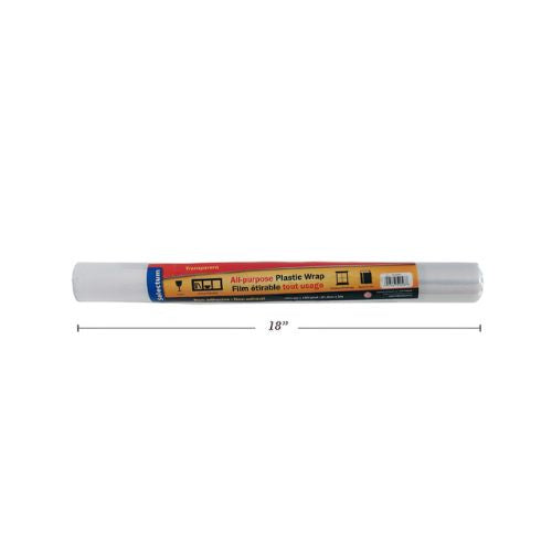 Couvre-livre en rouleau clair non adhésif 36 po x 10 pi