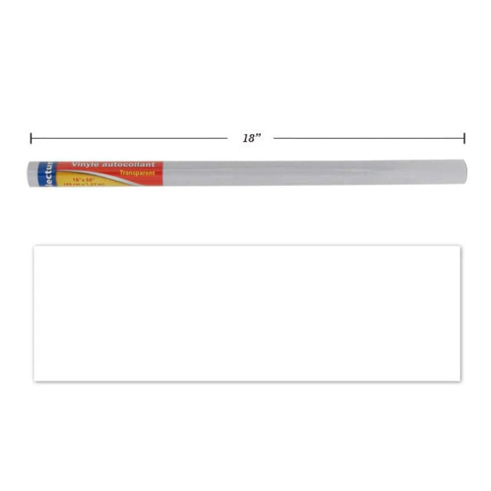 Couvre-livre en rouleau adhésif 18 po x 50 pi