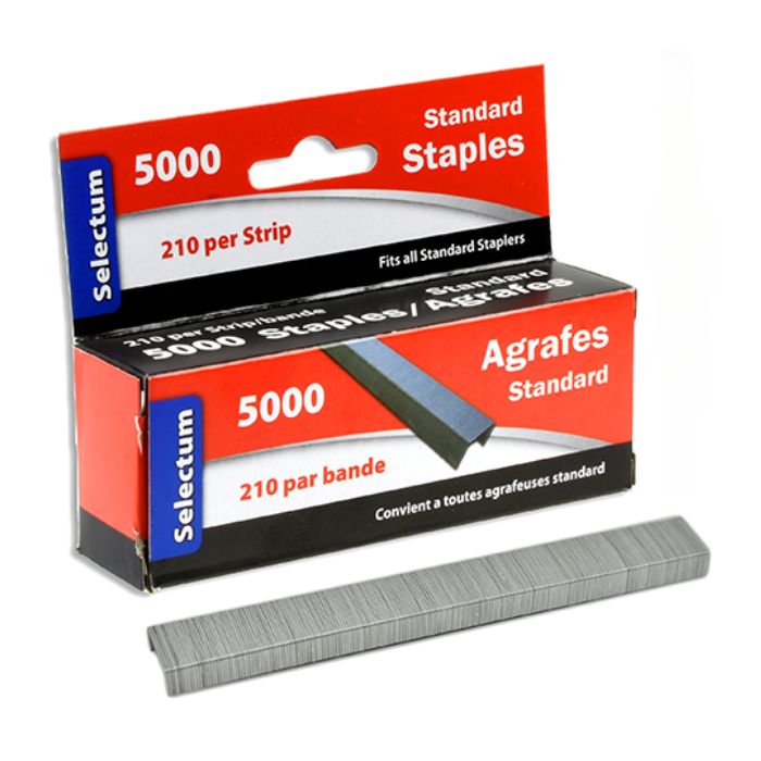 Agrafes standard (paquet de 5000)
