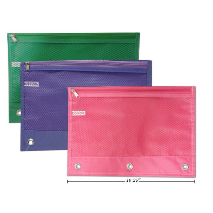 Étui à crayons pour cartable 7 po x 10,25 po
