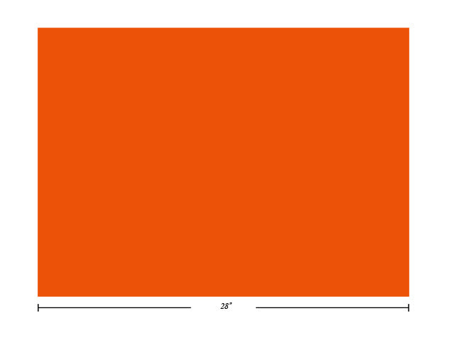 Carton 22 po x 28 po
