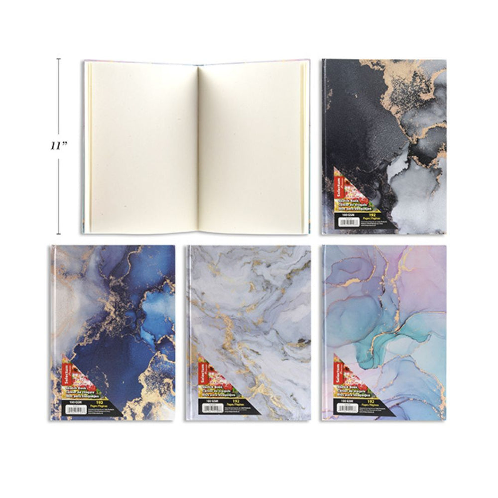 Carnet à croquis 8 po x 1 1po (192 pages)
