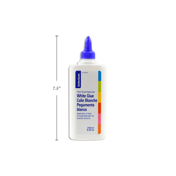 Colle liquide blanche 250 ml Selectum
