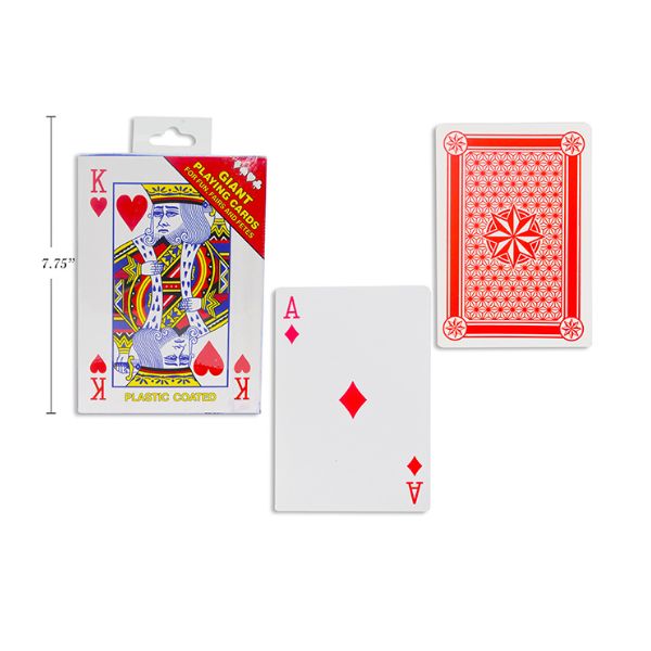 Jeu de carte très grand