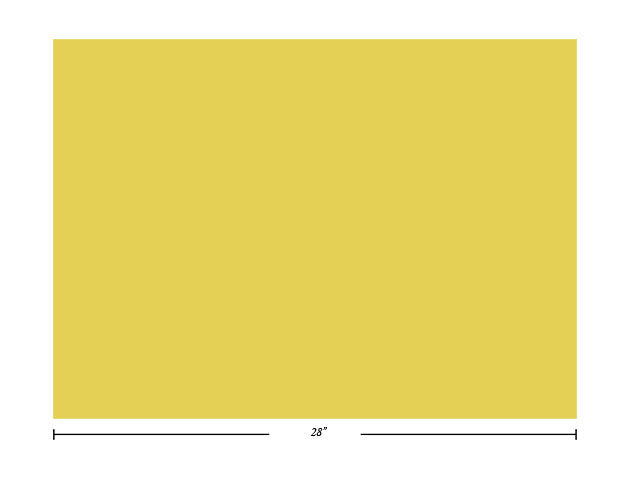 Carton 22 po x 28 po