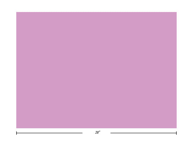 Carton 22 po x 28 po