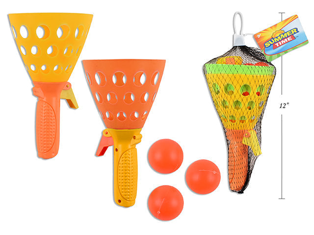 Jeu de balle Click et catch (5 morceaux)