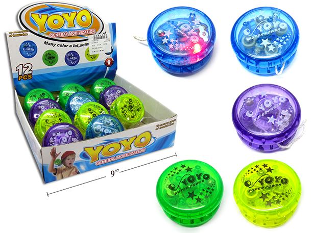 Yoyo lumineux 2,25 pouces