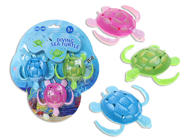 Jeu de piscine tortue à attraper (paquet de 3)