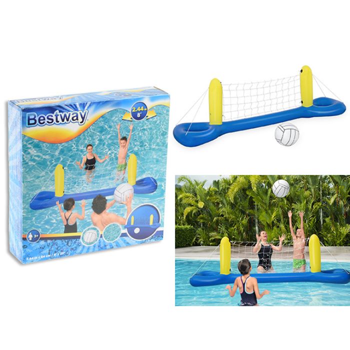 Jeu de volleyball pour piscine 8 pi