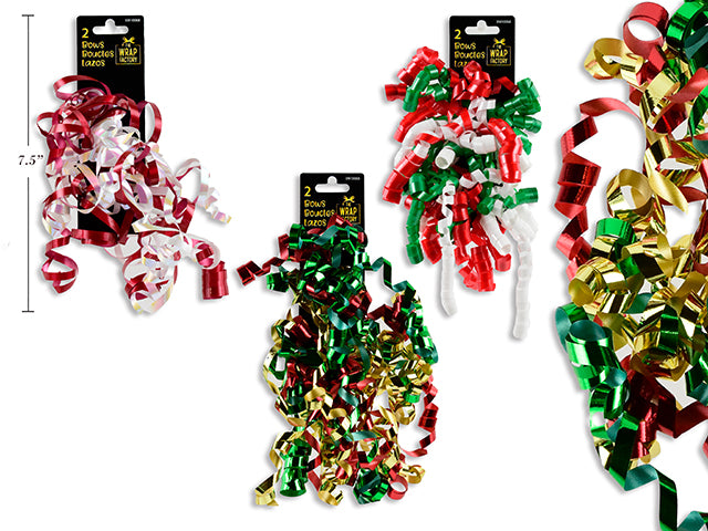 Chou frisé au couleur de Noël (paquet de 2)