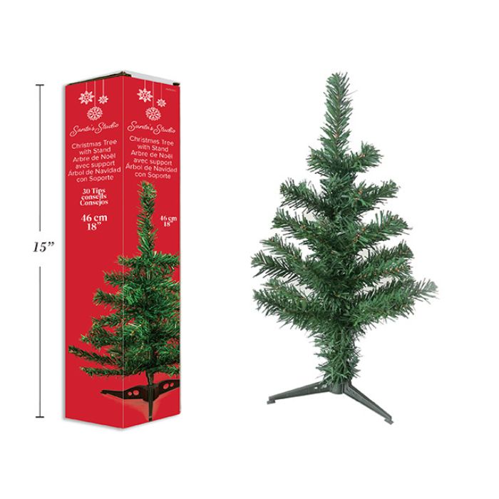 Mini sapin 18 po vert