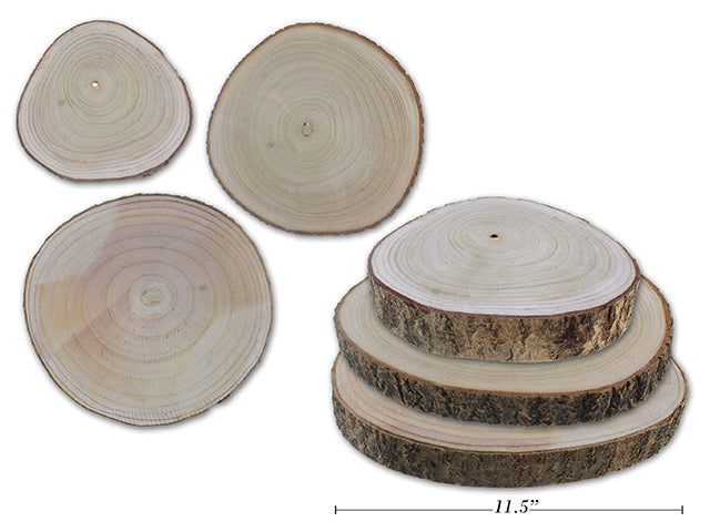 Rondelle de bois 10 po