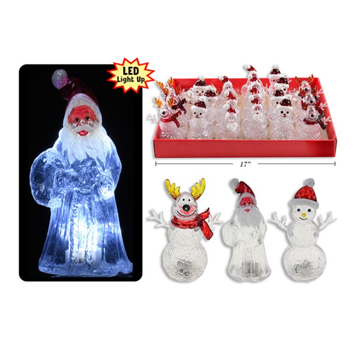 Personnage de Noël 5,25 po DEL multicolore