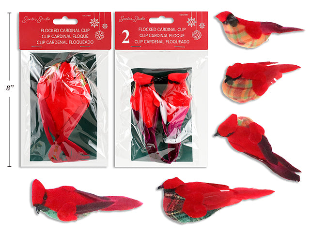 Cardinal 6 po sur clip (paquet de 2)