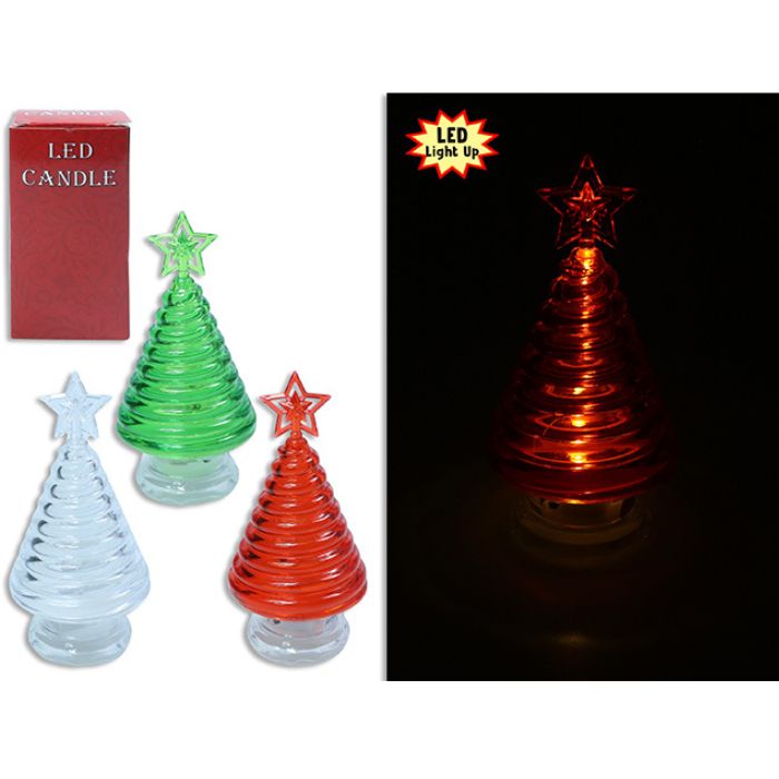 Sapin DEL 2,5 po x 4,7 po blanc chaud