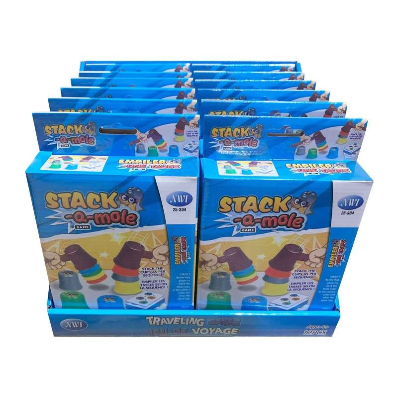 Jeu de voyage Stack-a-mole (4 ans et +)