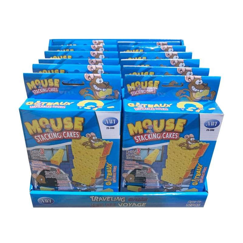 Jeu de voyage Mouse Stacking Cakes (4 ans et +)