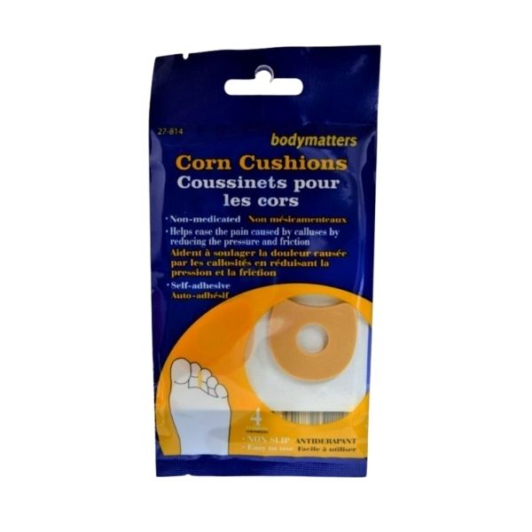 Coussinet rond pour grands cors (paquet de 4)